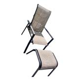 Outdoor Patio Lounge Chair with Matching Ottoman