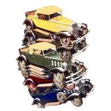 Vintage Bethlehem Manger Pop-Up Set and Tin Litho Car Toys Collection