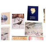 Collection of Vintage Hunting and Outdoors Prints, Calendars, and Booklets