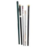 Collection of 5 Fishing Rod Tubes and Storage Cases