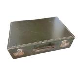 Set of 3 Vintage Hard Shell Suitcases with Handles