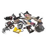 Collection of 10 Power Tools Including Sanders, Drills, Routers, and Circular Saw