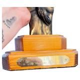 Limited Edition Bronze Bust Sculpture 