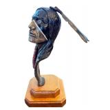 Limited Edition Bronze Bust Sculpture 