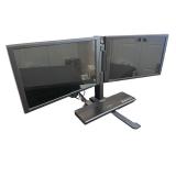 EVGA InterView Dual Monitor System 17in with Stand
