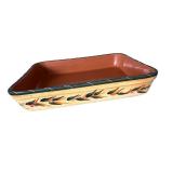 Furio Italy Hand Painted Ceramic Baking Dish and Serving Bowl Set