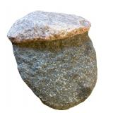 Pair of Primitive Stone Tools with Beadwork Accents