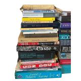 Large Book Collection with Novels, Nonfiction and Reference Titles