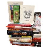 Collection of 20 Cookbooks and Recipe Booklets Including Taste of Home and Thug Kitchen