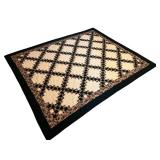 Handmade Patchwork Quilt with Geometric Pattern