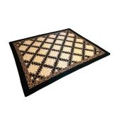 Handmade Patchwork Quilt with Geometric Pattern