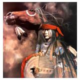 Limited Edition War Ponies Art Print by J.D. Challenger, Signed 470/950