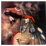 Limited Edition War Ponies Art Print by J.D. Challenger, Signed 470/950