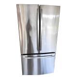 Stainless Steel French Door Refrigerator with Bottom Freezer