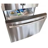 Stainless Steel French Door Refrigerator with Bottom Freezer