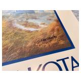 North Dakota 100 Years 1889-1989 Centennial Poster by Gary Miller