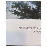 Wayne Meineke Majestic Wings Bald Eagle Limited Edition Print with Volunteer Magazine
