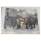 Set of 2 Antique Art Prints - 