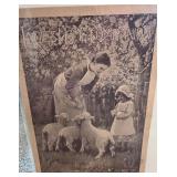 Set of 2 Antique Art Prints - 