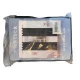 Set of 6 Pickluck Dark Blue Blackout Curtain Panels