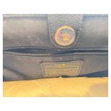 Coach Patchwork Black Leather Shoulder Bag with Adjustable Strap