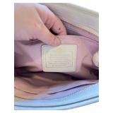 Coach Floral Crossbody Bag with Pink and Purple Accent