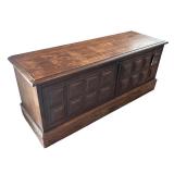 Lane Cedar Lined Wooden Chest with Panel Design