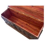 Lane Cedar Lined Wooden Chest with Panel Design