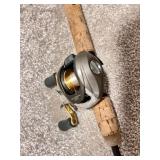 Gander Mountain Gold HTX 1000MS Graphite Fishing Rod with Baitcasting Reel