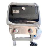 Weber Spirit II 2-Burner Propane Gas Grill with Side Shelf