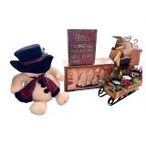 Large Holiday Decor Collection - Ornaments, Stockings, Signs, and More