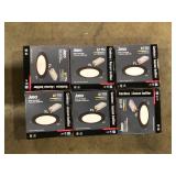Lot of Juno Contractor Select WF6 SWW5 6 in. Selectable CCT Ultra Slim Canless Integrated LED Black Recessed Light   Customer Returns See Pictures Lot of Juno Contractor Select WF6 SWW5 6 in. Selectable CCT Ultra Slim Canless Integrated LED Black Recessed Light   Customer Returns See Pictures