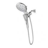 MOEN Verso 8-Spray Dual Wall Mount Fixed and Handheld Shower Head 1.75 GPM in Chrome Customer Returns See Pictures MOEN Verso 8-Spray Dual Wall Mount Fixed and Handheld Shower Head 1.75 GPM in Chrome Customer Returns See Pictures