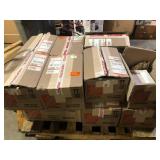 12 Boxes of Ivy Hill Tile Strait White 3 in. x 12 in. Matte Ceramic Subway Wall Tile (22-Pieces 5.38 sq. ft. / Case)  Customer Returns See Pictures 12 Boxes of Ivy Hill Tile Strait White 3 in. x 12 in. Matte Ceramic Subway Wall Tile (22-Pieces 5.38 sq. ft. / Case)  Customer Returns See Pictures