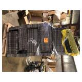 Sizzim Gray 8-Piece Wicker Rattan Outdoor Sectional Set with 50000 BTU Gas Fire Pit Table and Black Cushions, Coffee Table  Customer Returns See Pictures Sizzim Gray 8-Piece Wicker Rattan Outdoor Sectional Set with 50000 BTU Gas Fire Pit Table and Black Cushions, Coffee Table  Customer Returns See Pictures