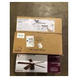 Lot of Assorted Lighting Ceiling Fans Various Models and Conditions For Parts  Customer Returns See Pictures Lot of Assorted Lighting Ceiling Fans Various Models and Conditions For Parts  Customer Returns See Pictures