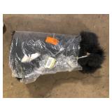 Black Furry Rug 4x6  Customer Returns See Pictures Black Furry Rug 4x6  Customer Returns See Pictures