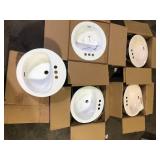 Lot of Assorted Bathroom Sinks Various Models and Conditions    Customer Returns See Pictures Lot of Assorted Bathroom Sinks Various Models and Conditions    Customer Returns See Pictures