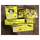 Lot of Assorted Ryobi Lawn Care Tools Various Models and Conditions   Customer Returns See Pictures Lot of Assorted Ryobi Lawn Care Tools Various Models and Conditions   Customer Returns See Pictures