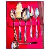 Holmes & Edwards Inlaid DeepSilver Flatware Set with Tarnish-Resisting Chest