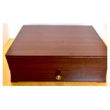 Holmes & Edwards Inlaid DeepSilver Flatware Set with Tarnish-Resisting Chest