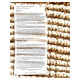 Pottery Barn Chunky Natural Wool Jute Rug 8x10