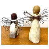 Set of 5 Willow Tree Style Angel Figurines