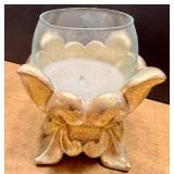 Collection of Sterling and Metal Decor Items Including Gorham Sterling Candle Holders, Photo Frames, and More