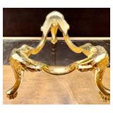 Collection of Sterling and Metal Decor Items Including Gorham Sterling Candle Holders, Photo Frames, and More