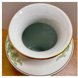 Asian Decor Collection with Hand-Painted Vase, Lidded Jar, Album, and Duck Figures