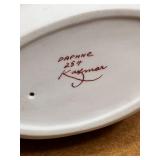 Asian Decor Collection with Hand-Painted Vase, Lidded Jar, Album, and Duck Figures