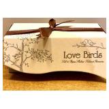 Asian Decor Collection with Hand-Painted Vase, Lidded Jar, Album, and Duck Figures