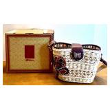 Collection of 9 Purse/Bag Collection Featuring Brighton, Vera Bradley, The Sak, Tignanello, & Talbots Brands