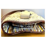 Collection of 9 Purse/Bag Collection Featuring Brighton, Vera Bradley, The Sak, Tignanello, & Talbots Brands